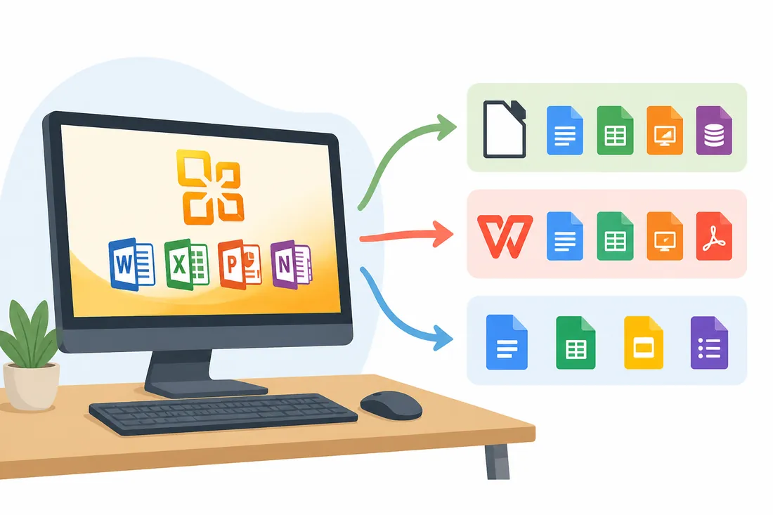 Ilustração: Alternativas grátis ao Office 2010: LibreOffice, WPS e Google Docs