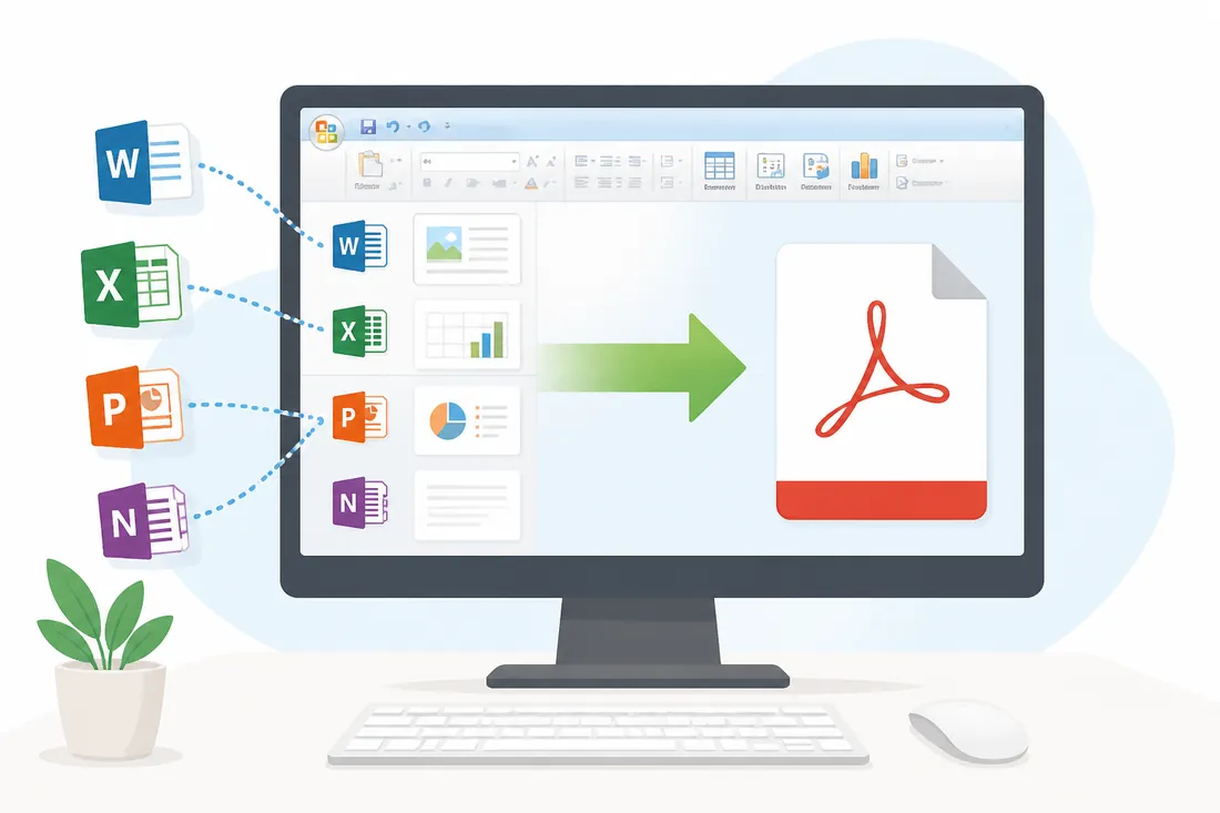 Como converter documentos do Office 2010 para PDF