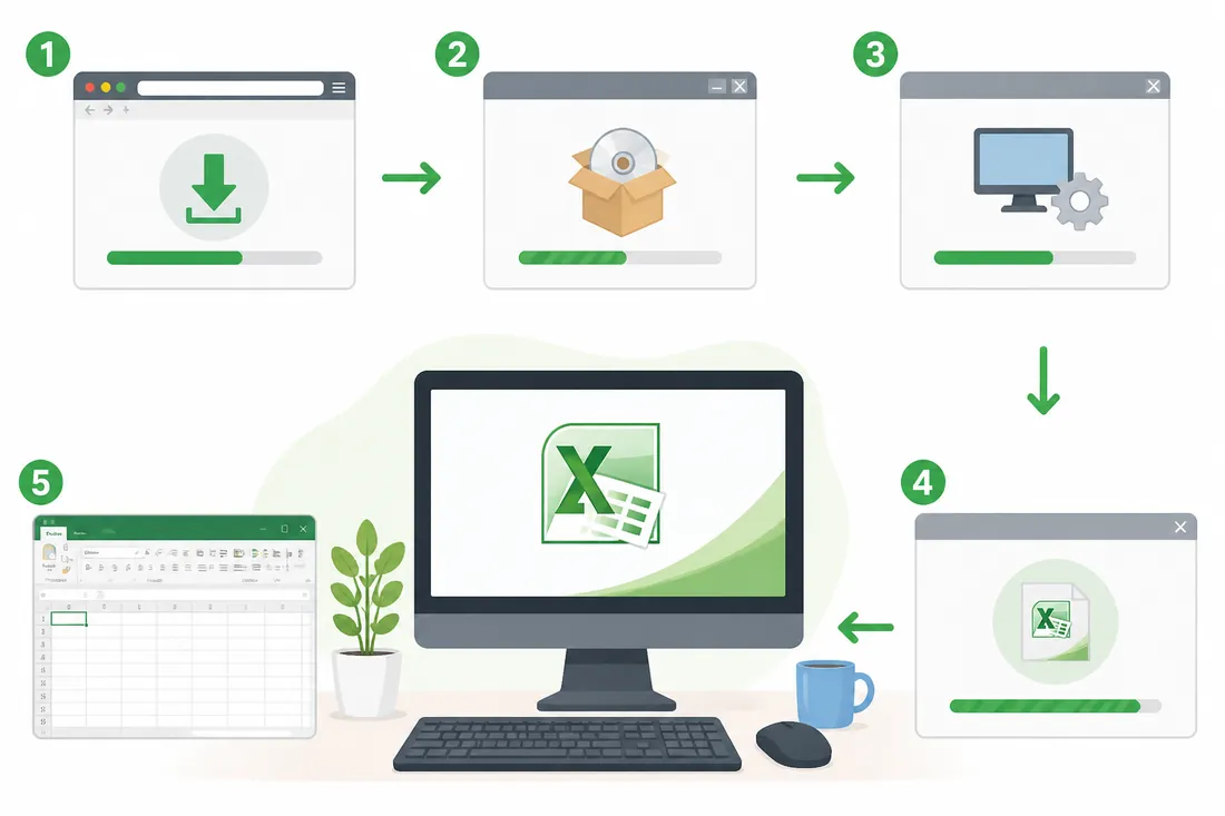 Ilustração: Excel 2010: como baixar e instalar passo a passo