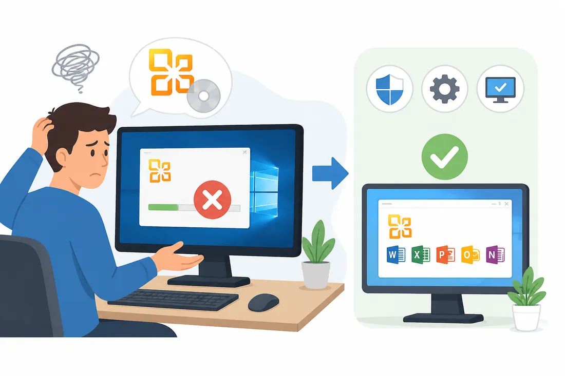 Ilustração: Office 2010 não instala no Windows 10: como resolver