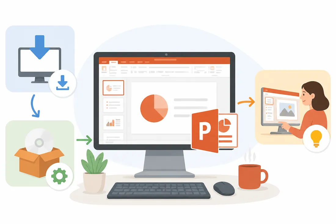 Ilustração: PowerPoint 2010: download, instalação e como usar